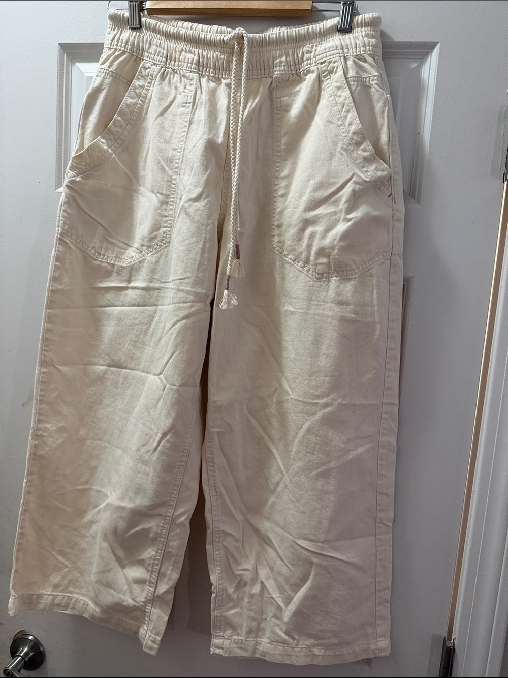 Free People We The Free Easy Peasy Wide Leg Pull-On Pants